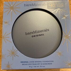 bareMinerals Original Loose Mineral Foundation - Silver Packaging